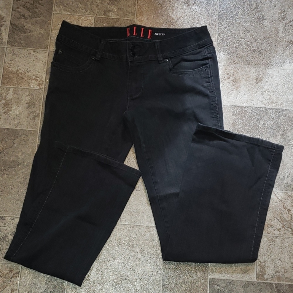 Black Bootcut Jeans 🌼 Elle 🌼 10R 🌼 LNC
